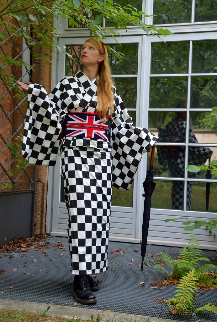 Kimono Schachbrett