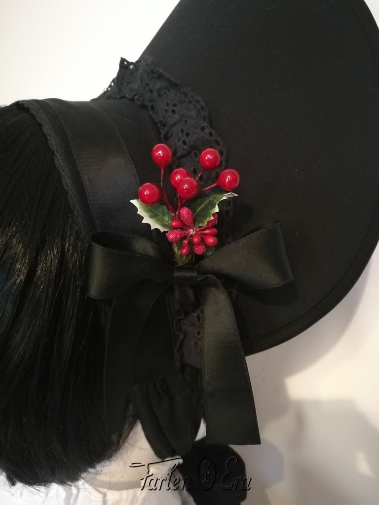 Bonnet schwarz
