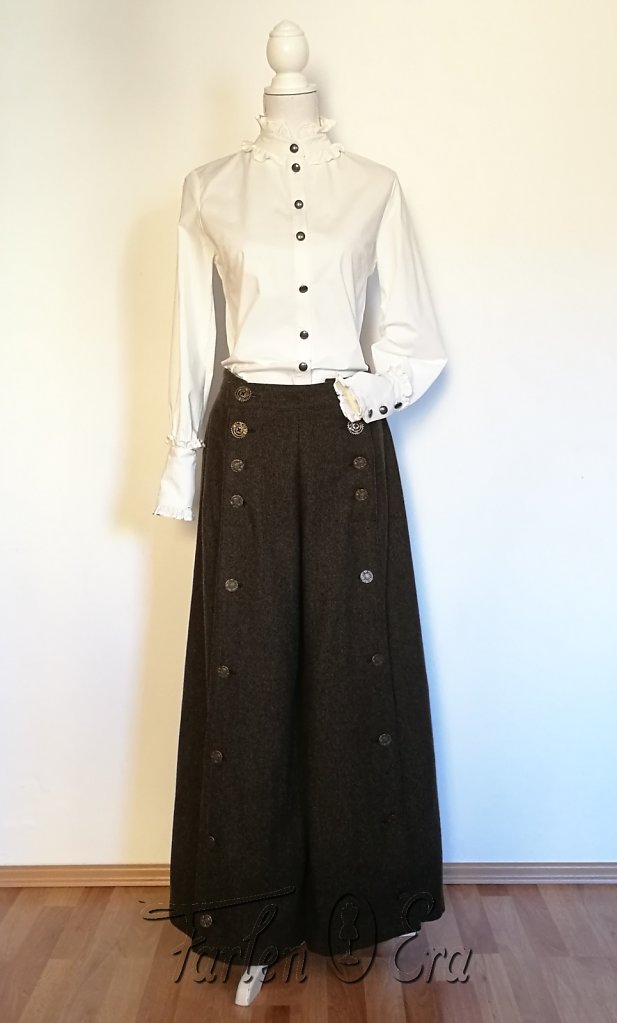 Steampunk Hose Bluse Hut